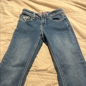 Cowgirl Hardware Western Jeans girls 7